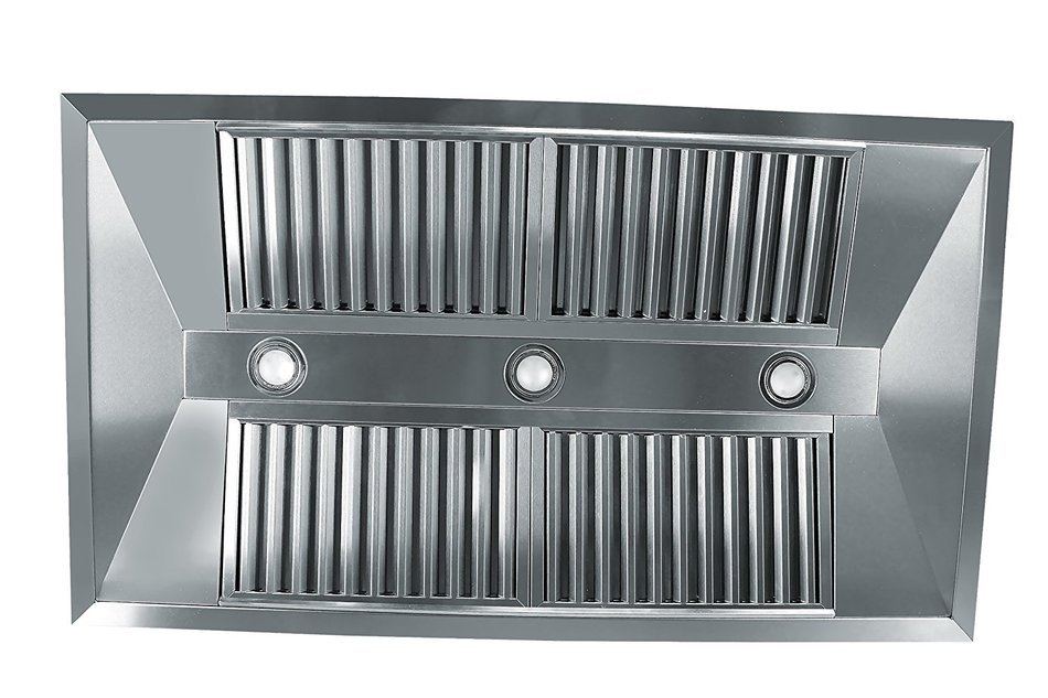 Z Line Stainless Steel Island Mount Range Hood, 42Inch N5