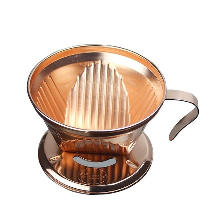 Kteam Stainless Steel Coffee Filter Cone,Coffee Dripper Filter Pour