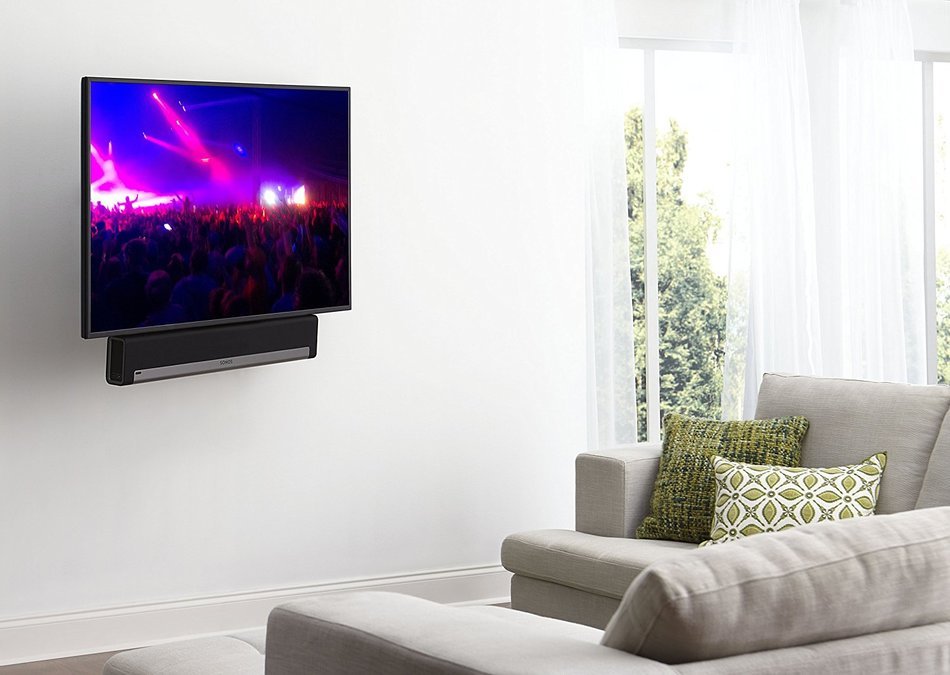 Sanus Soundbar Mount for Most Soundbars up to 15 lbs Features Simple