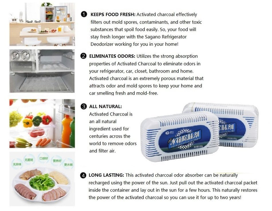 All Natural Best Activated Charcoal Odor Absorber and Air Purifier Best