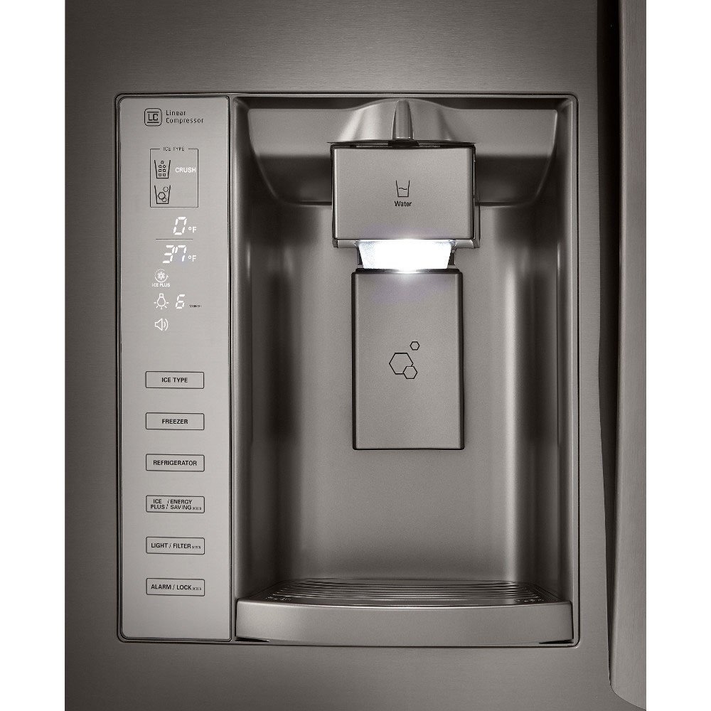 LG Stainless Steel 24 cu. ft. Ultra Capacity 3Door French Door