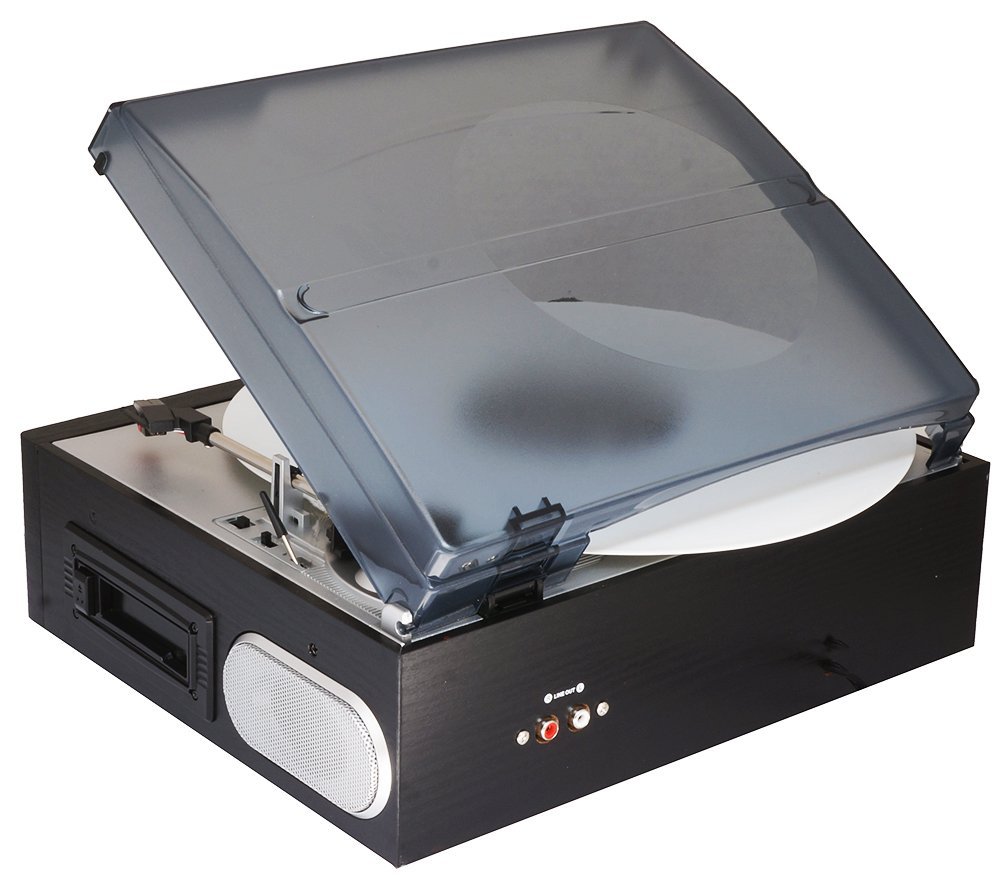 Boytone BT17TBC Turntable + Cassette Player + Headphone jack N2 free image download