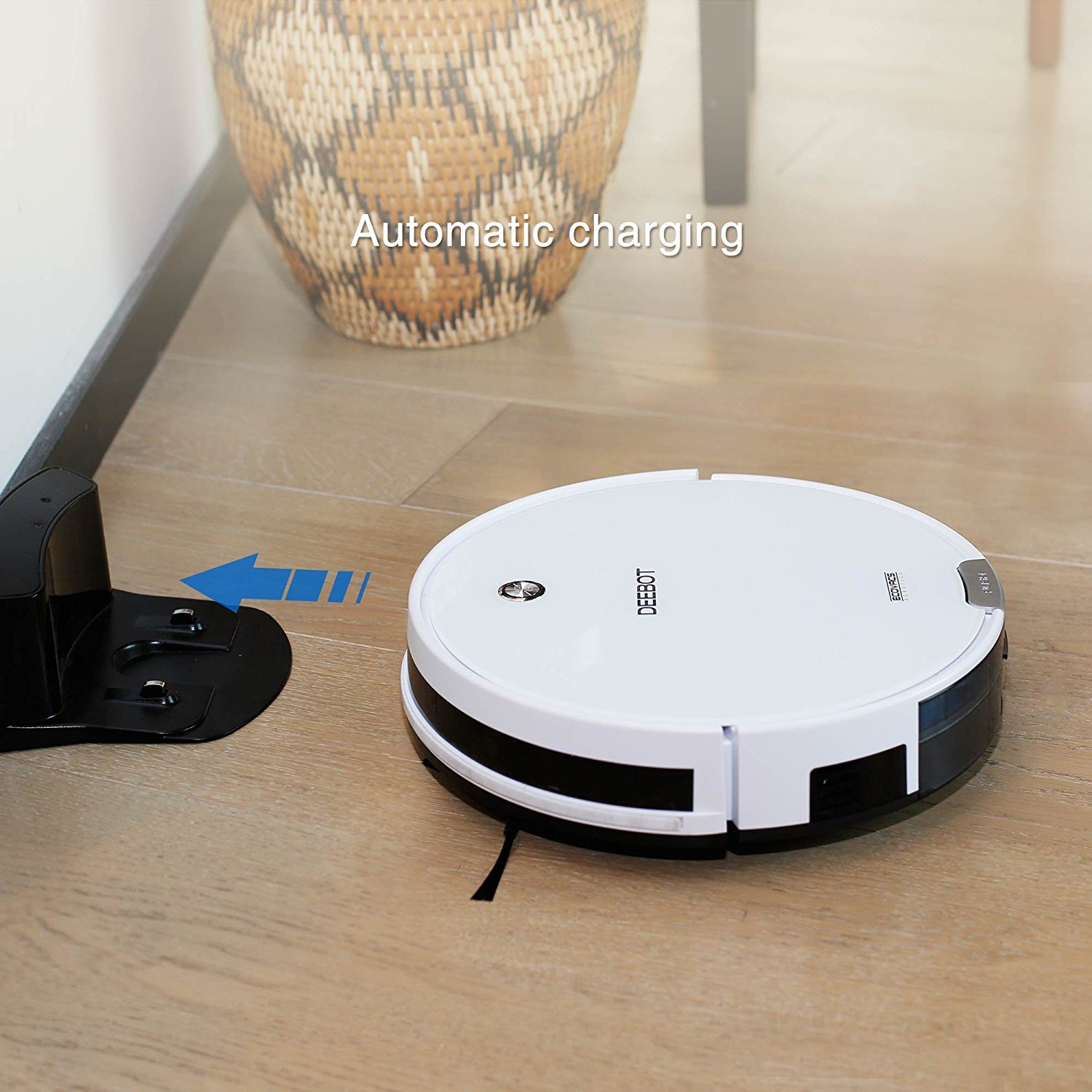 ECOVACS Robotic Vacuum Cleaner for Carpets and Floors Automatic Robot