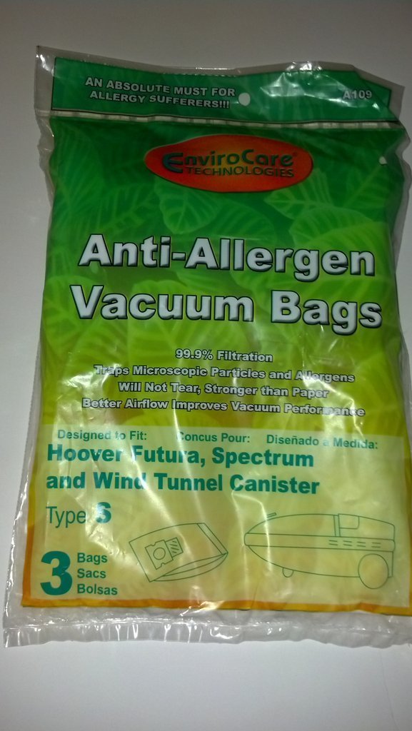 3 Hoover WindTunnel, Futura, Spectrum, Constellation Type S HEPA