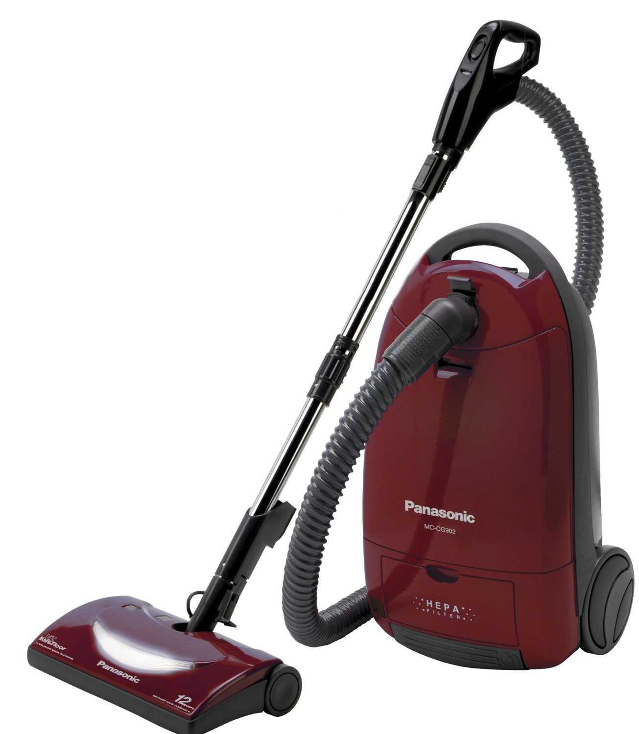 Panasonic MCCG902 Full Size Bag Canister Vacuum Cleaner Corded free