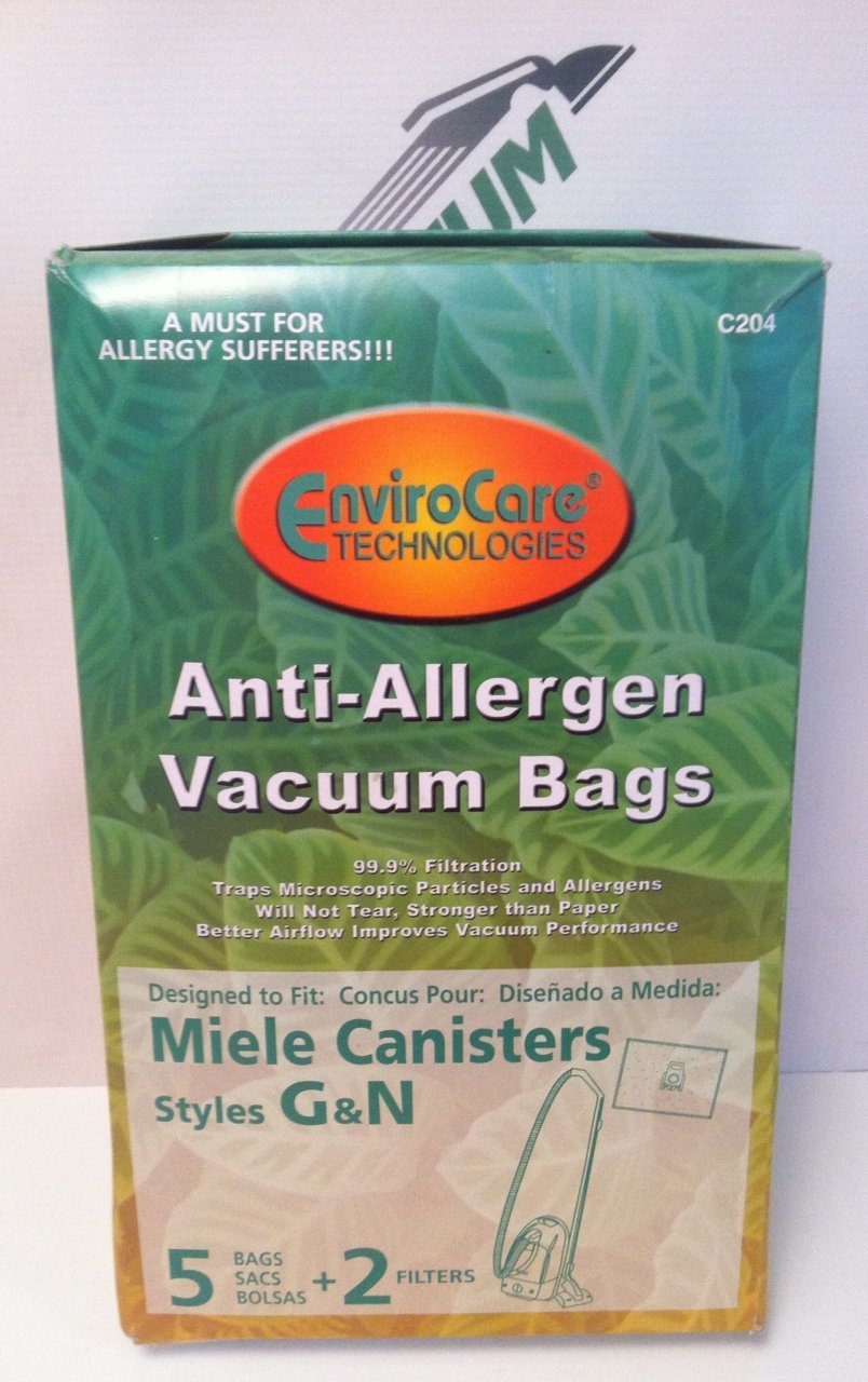 Replacement Miele GN Bags for S5 Galaxy Series and S600 series canister