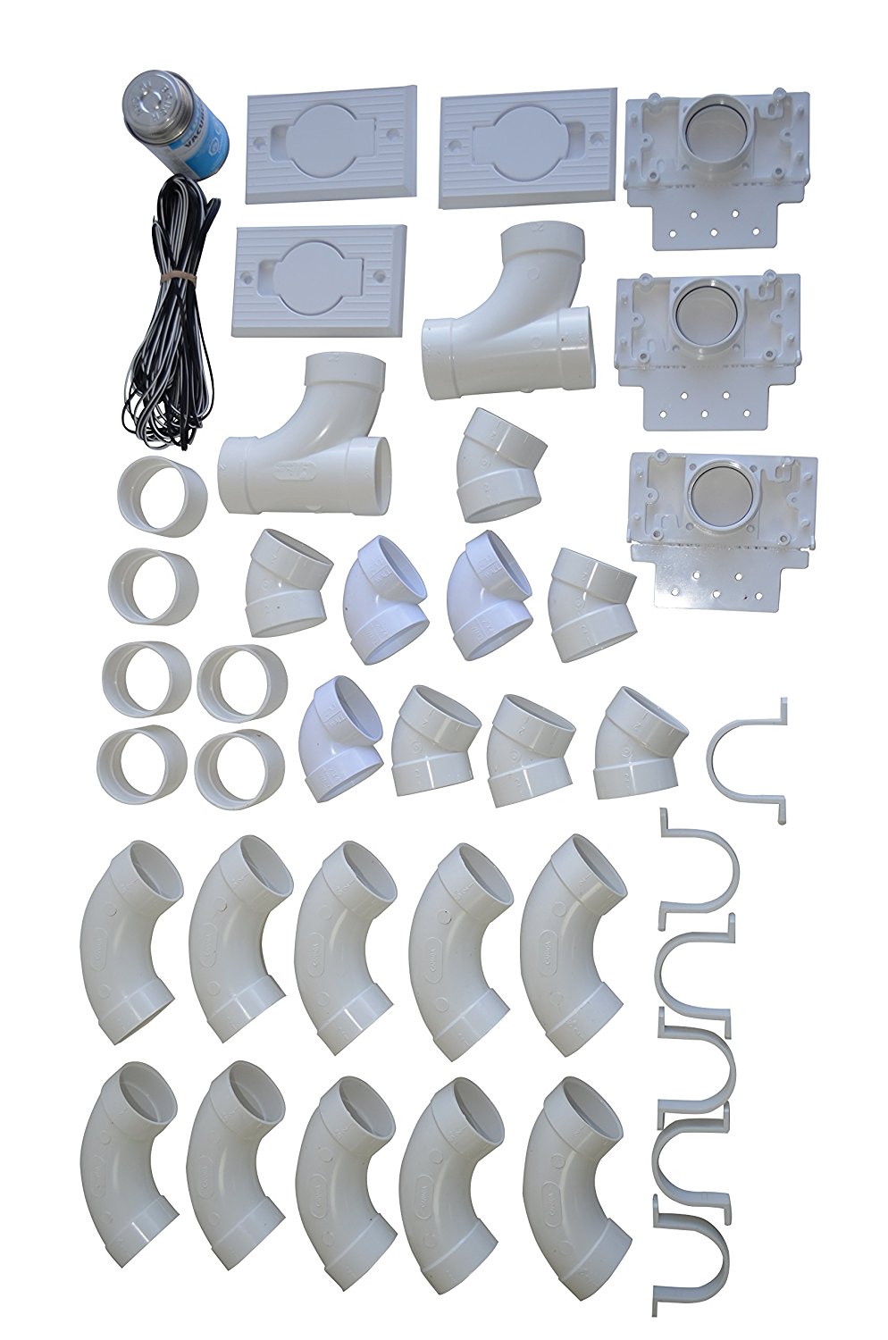 Central Vacuum Installation Kit For All Homes Roughin BuiltIn CVac 3