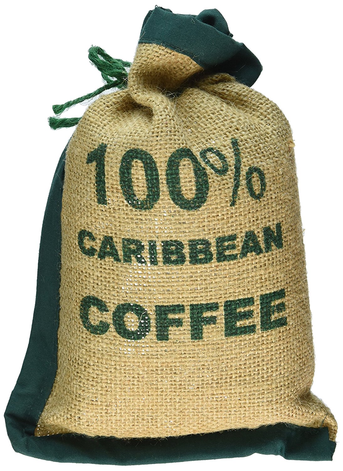 Green Gold Mountain Coffee (8oz Whole Bean) Premium, 100 Caribbean