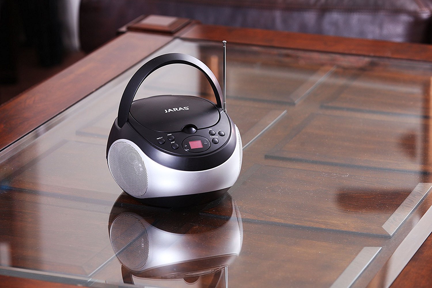 Jaras JJBox89 Sport Portable Stereo CD Player with AM/FM Stereo Radio