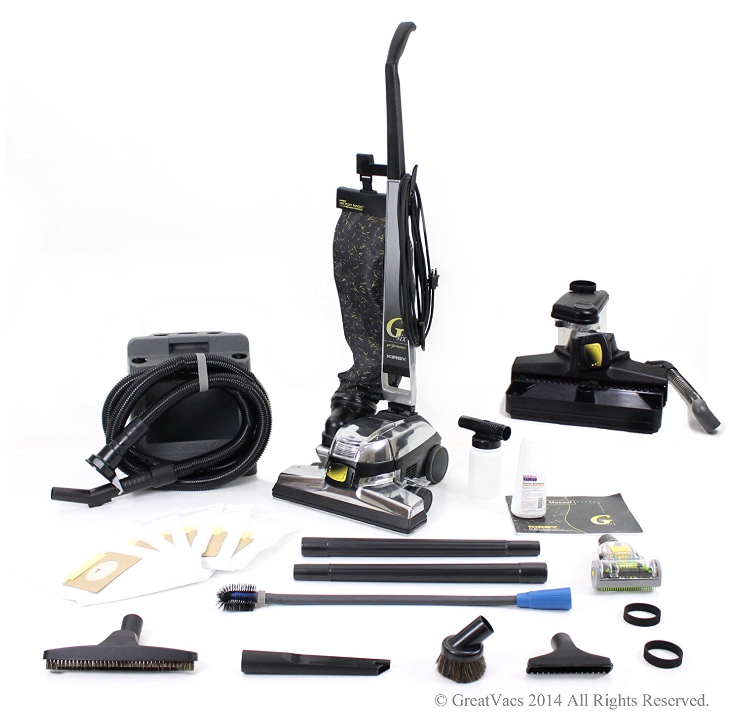 Rebuilt Kirby G6 Vacuum loaded with new GV tools, shampooer, turbo