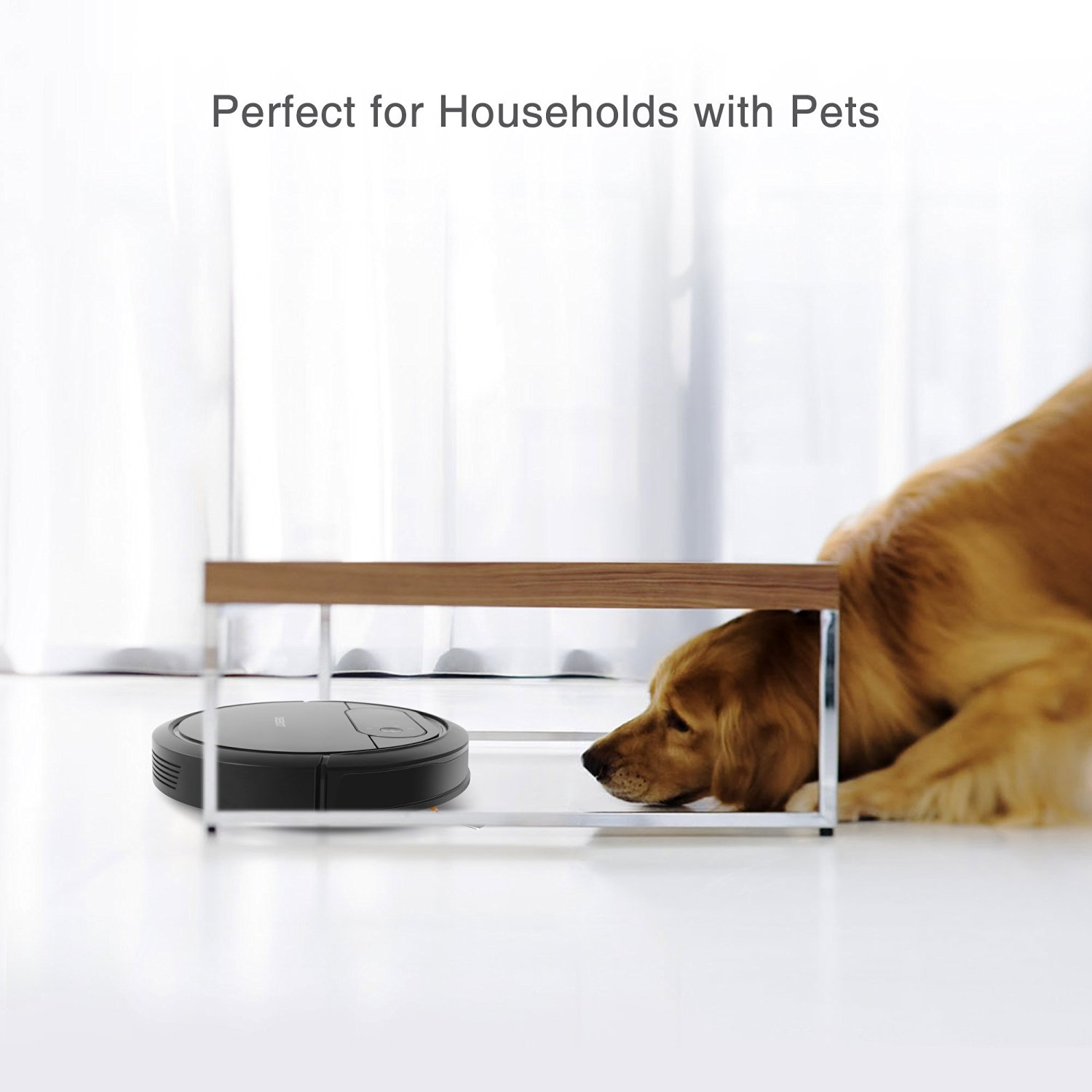 ECOVACS Robotic Vacuum Cleaner with Mop and Water Tank Automatic