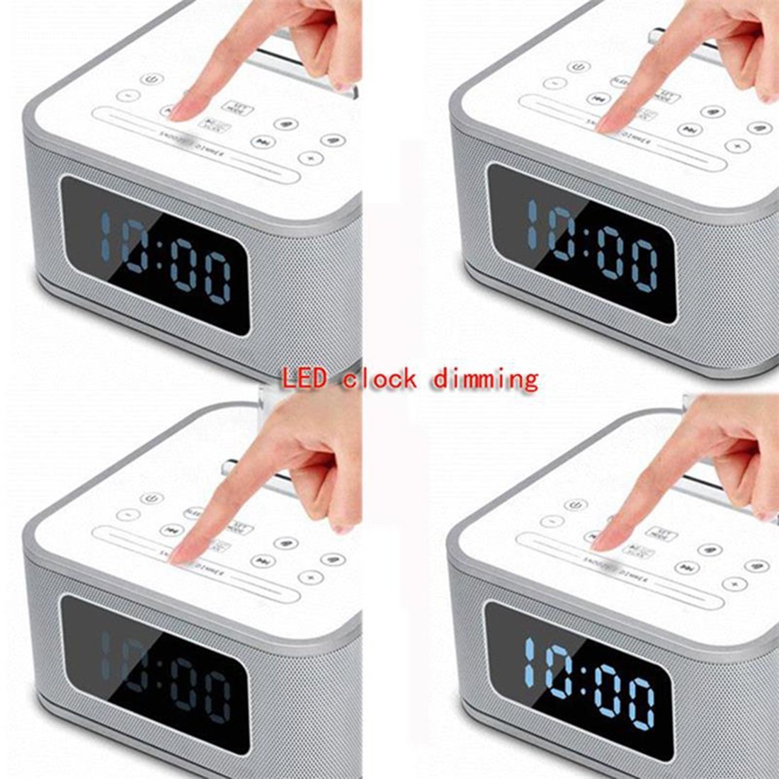 IRISTIME Homtime S1bt bluetooth speaker bedside alarm clock mobile