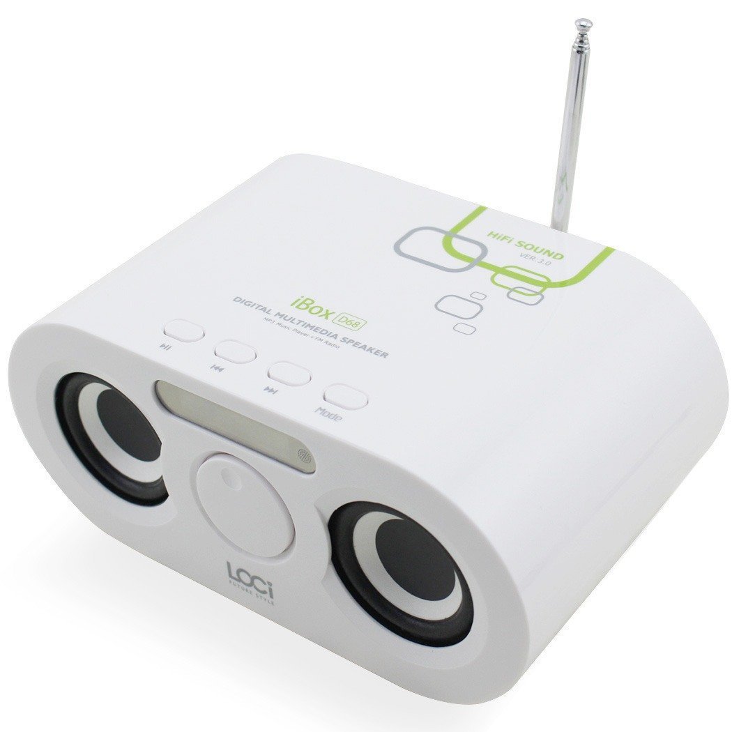 Taotuo USB Stereo MP3 Player Boombox Remote Control FM Radio SD Card