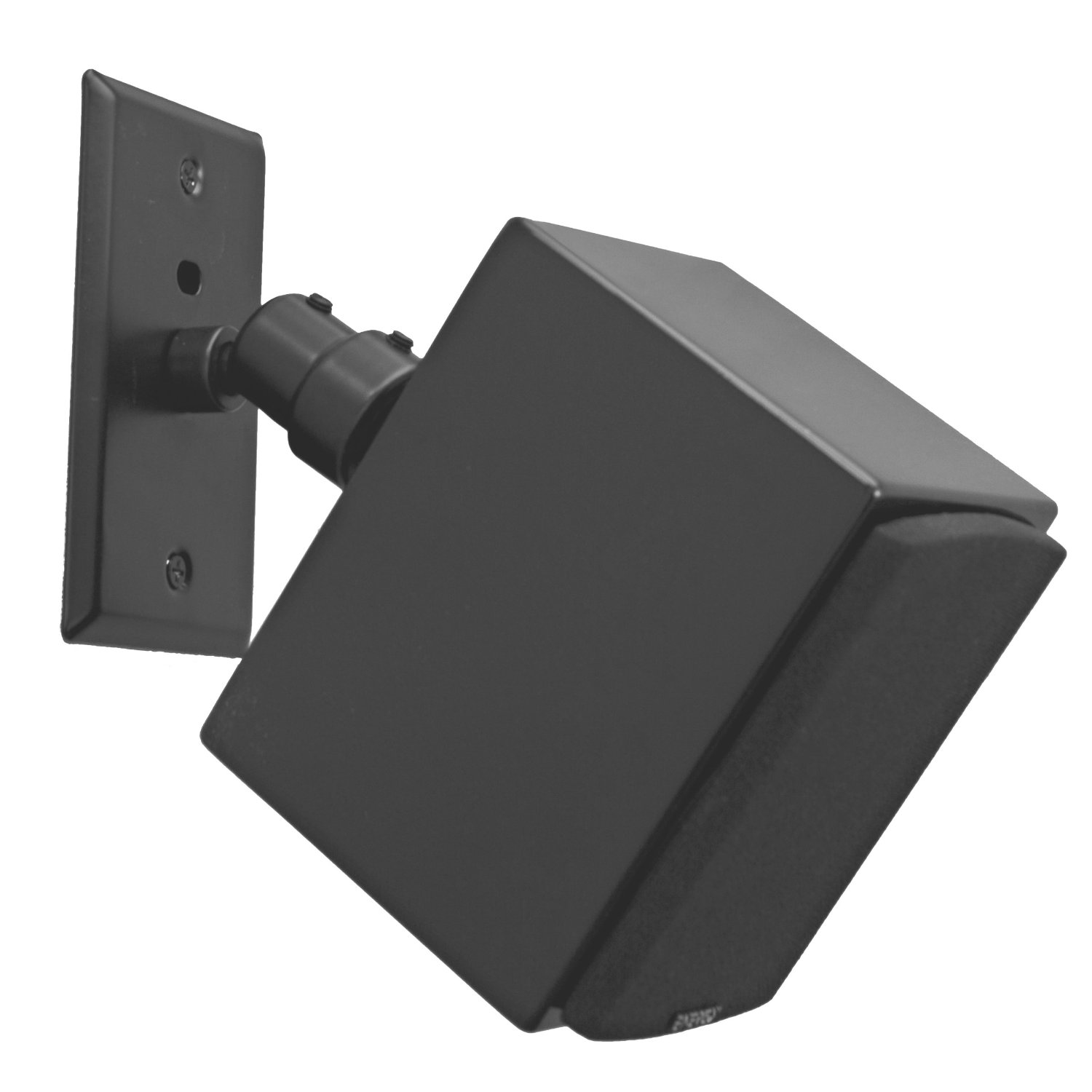 Pinpoint Mounts AM20Black Universal Home Theater Speaker Wall Ceiling Mount with Electrical Box