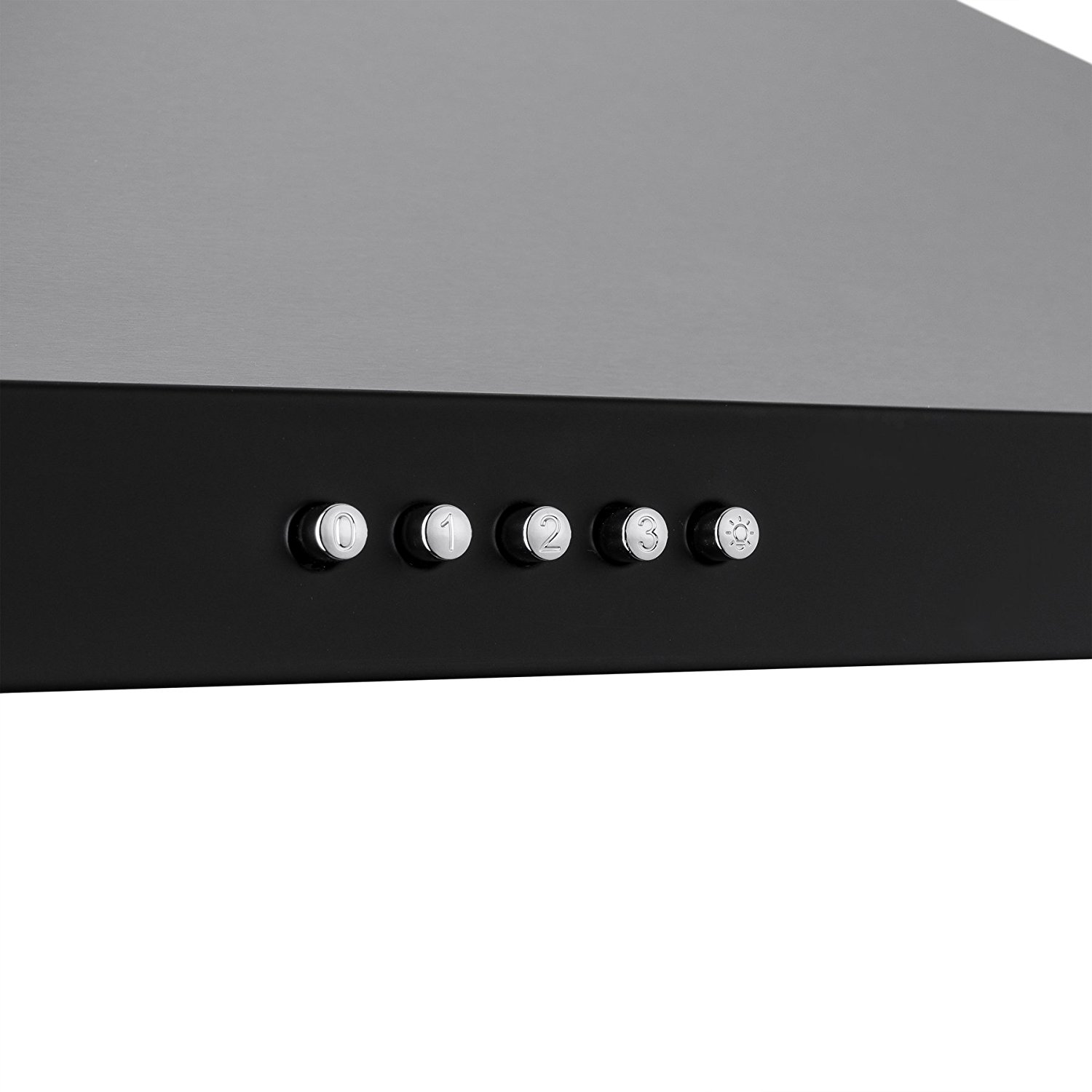 Perfetto Kitchen and Bath 30" Convertible Wall Mount Range Hood in