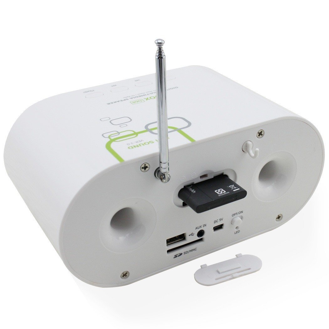 Taotuo USB Stereo MP3 Player Boombox Remote Control FM Radio SD Card