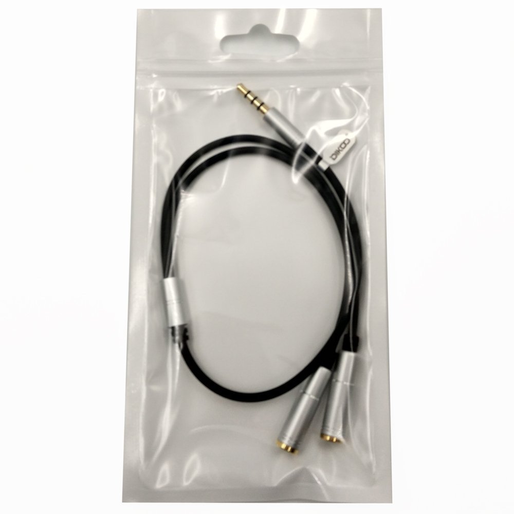 Headphone Splitter,DIKOO 3.5mm Audio Cable Y Jack Splitter Male to 2