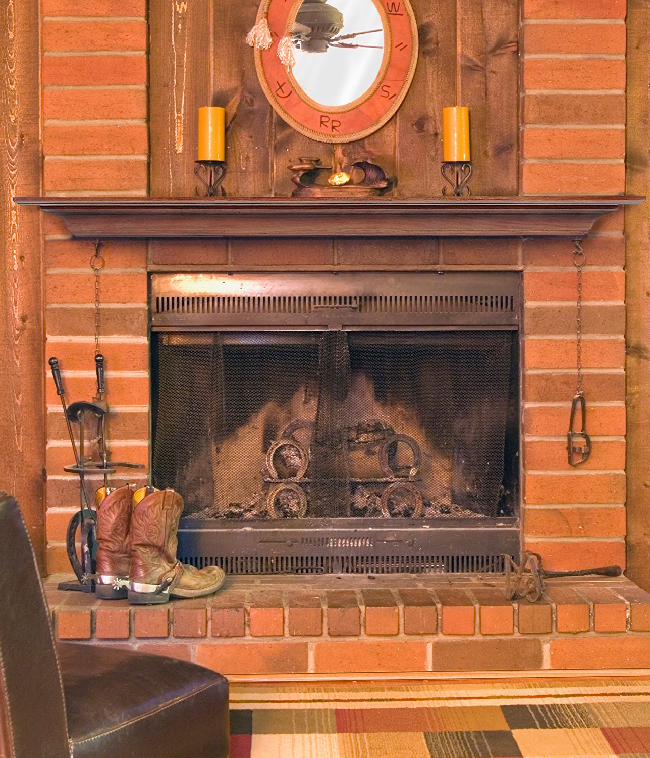 Pearl Mantels 41860 Homestead Unfinished Fireplace Mantel Shelf