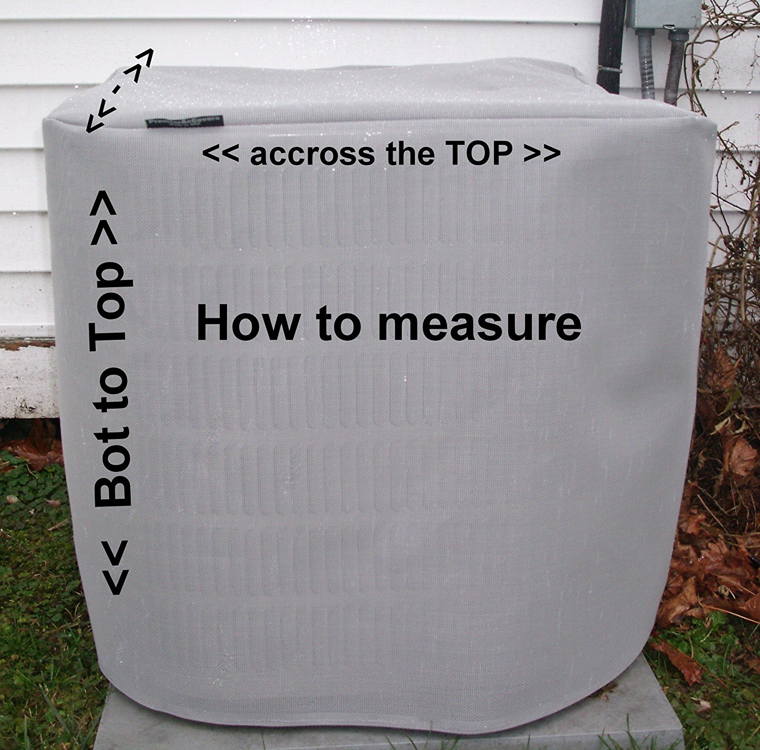 PremierAcCovers Air Conditioner Covers Winter Breathable Full AC