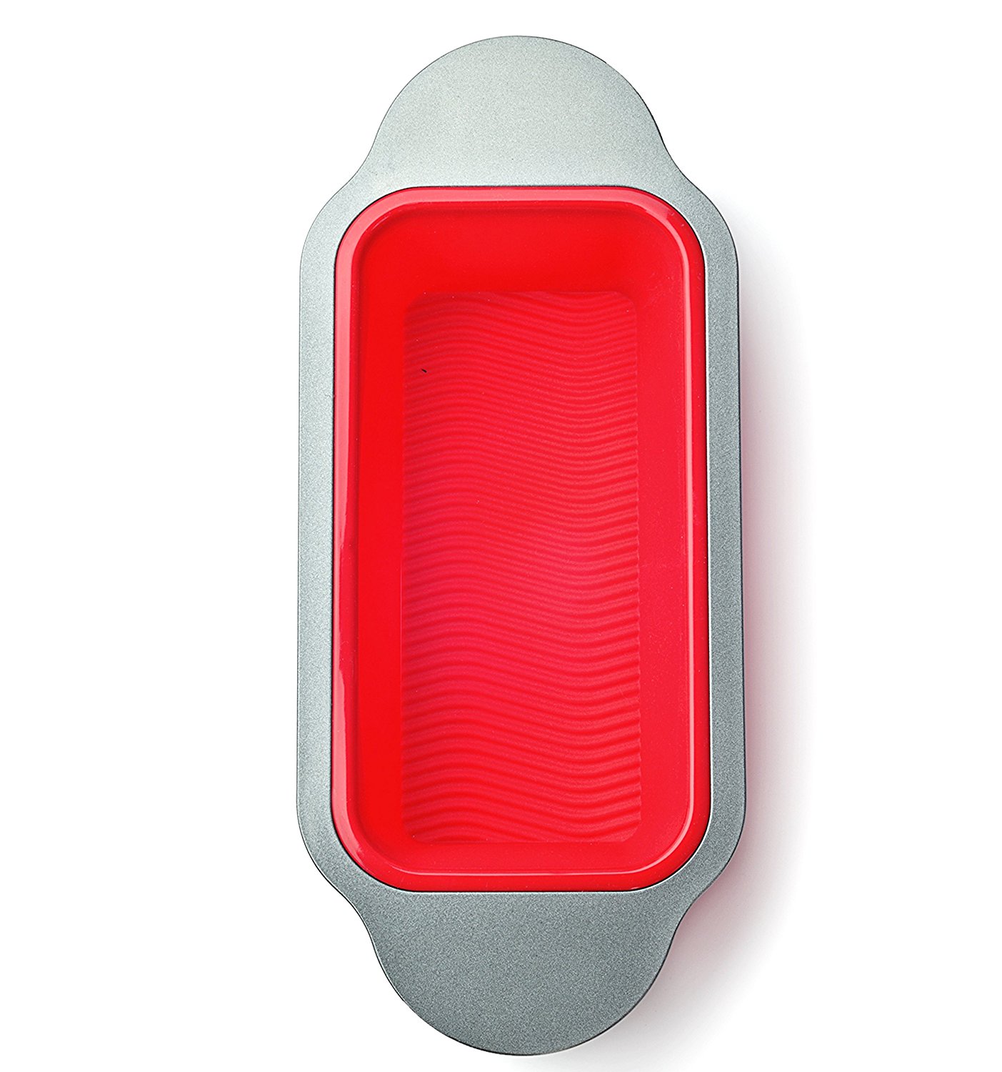 Meatloaf and Bread Pan Gourmet NonStick Silicone Loaf Pan by Boxiki