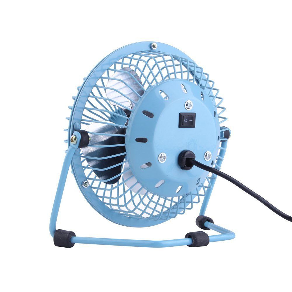 BTOOP 4 Inch Mini USB Desk Fan Small Black N7 free image download