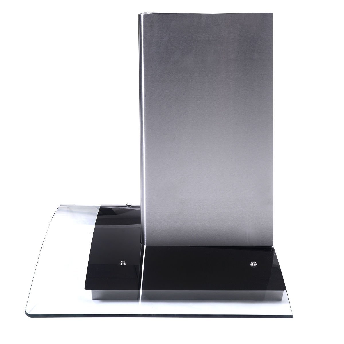 GHP 30" Stainless Steel Kitchen Wall Mount Range Hood w Glass Stove