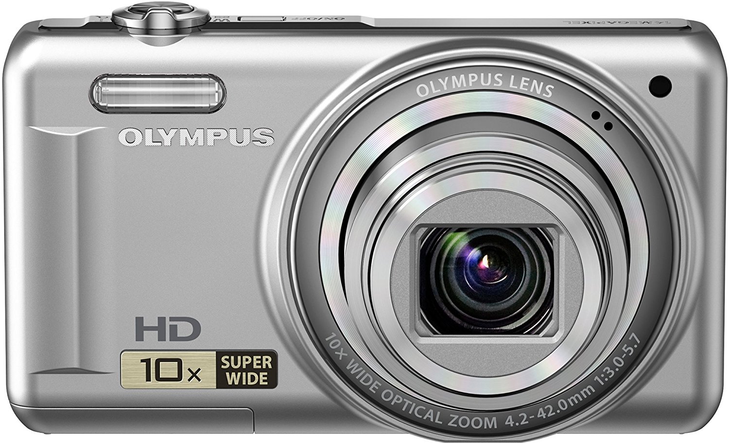 Olympus VR310 Digital Camera 14MP 10x Zoom 720p HD 3" LCD Silver N3