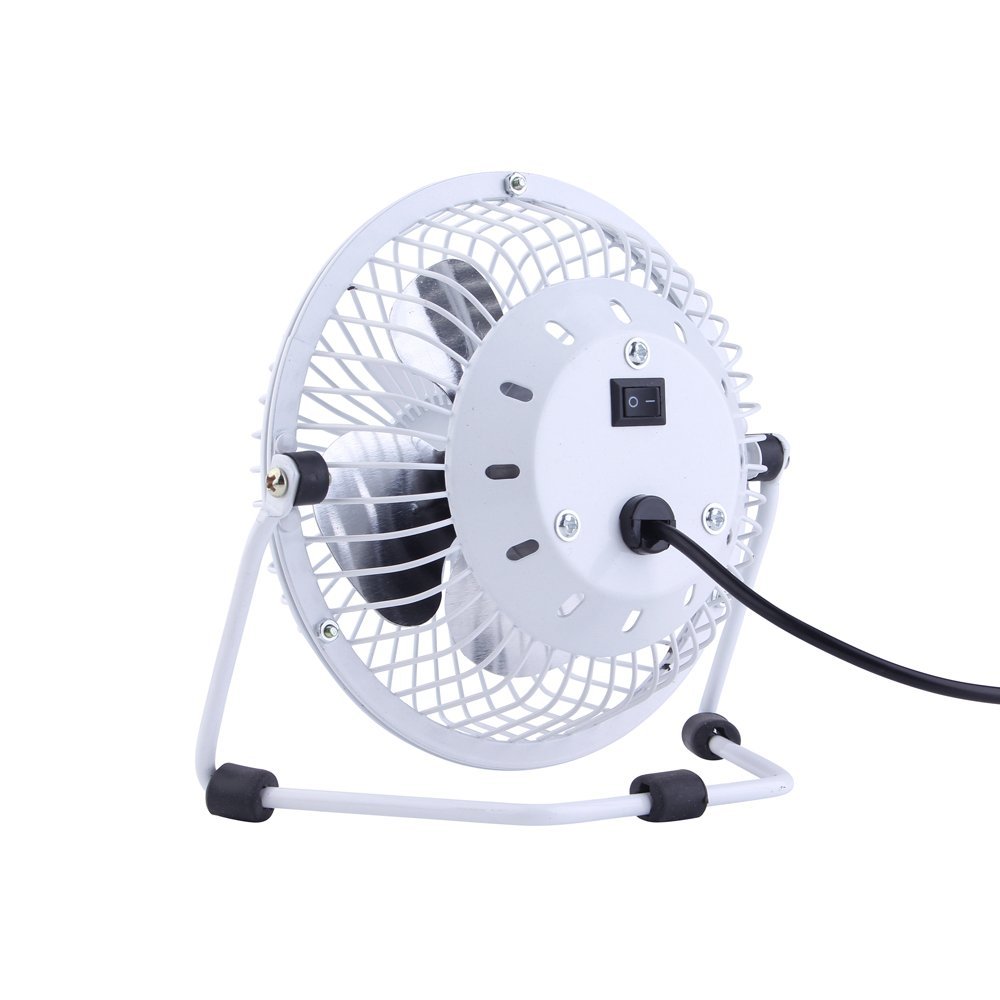 BTOOP 4 Inch Mini USB Desk Fan Small Black N16 free image download