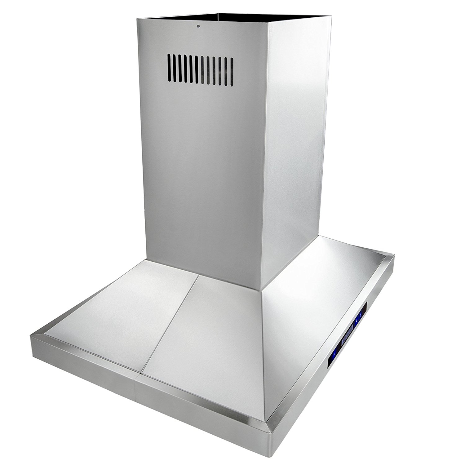 Golden Vantage 36" Stainless Steel Island Mount LED Display Touch