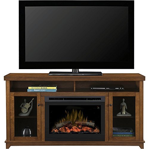 Dimplex Dupont Electric Fireplace & Entertainment Center Log Set