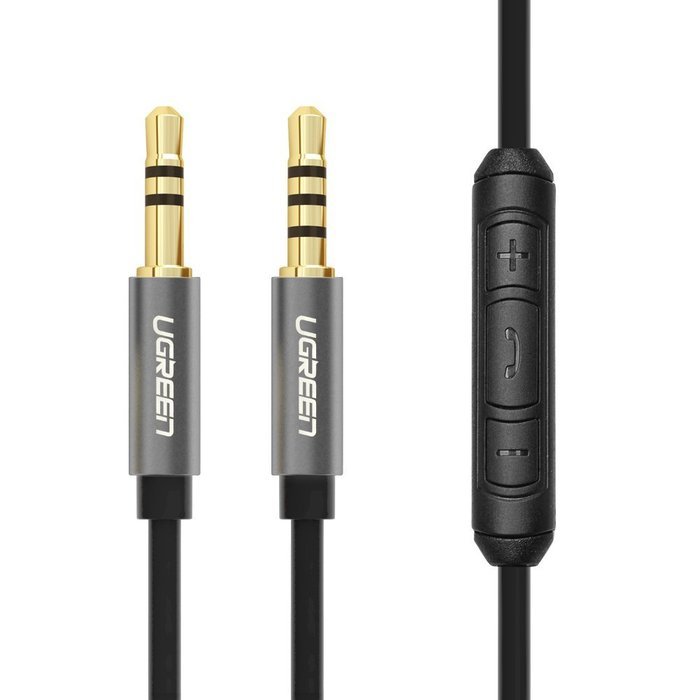 3.5mm Audio Cable, Ugreen 3.5mm Coiled Stereo Audio Cable Male for Car