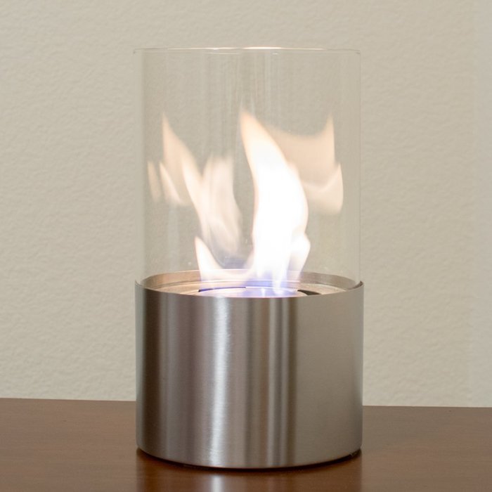 Cascadia Ventless Clean Burning Ethanol Alcohol Tabletop Fireplace by e