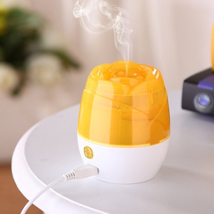 JoJoauto Mini USB Desk Roses Dazzle Humidifier Freshener Household