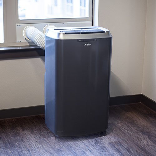 Avallon 14,000 BTU Dual Hose Portable Air Conditioner with Invisimist