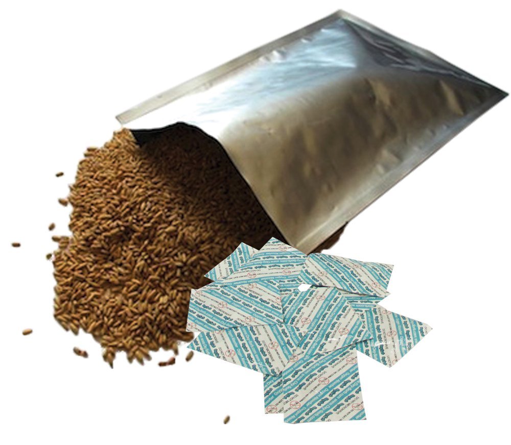 Mylar Bags & Oxygen Absorbers for Dried Food & Long Term Storage by Dry