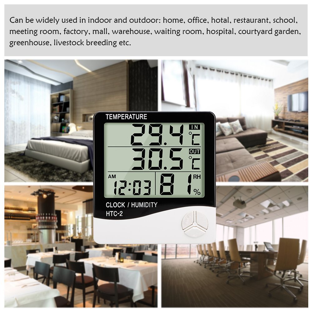 Alinktrend High Accuracy Thermometer Hygrometer TP331D Allinone