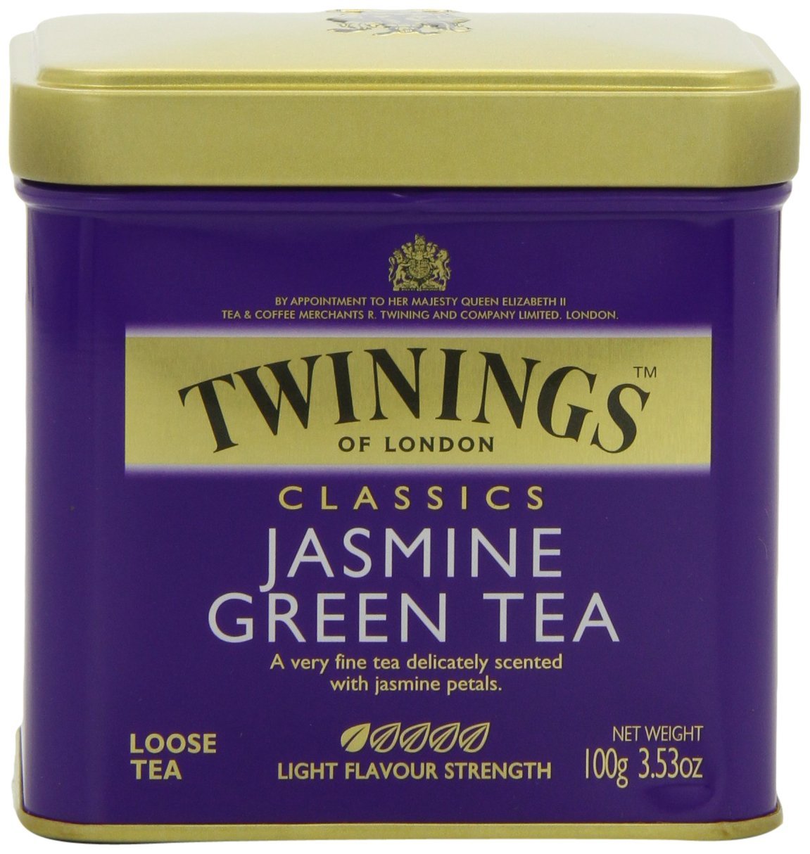 Twinings Jasmine Green Tea, Loose Tea, 3.53 Ounce Tin Pack of 3 N2