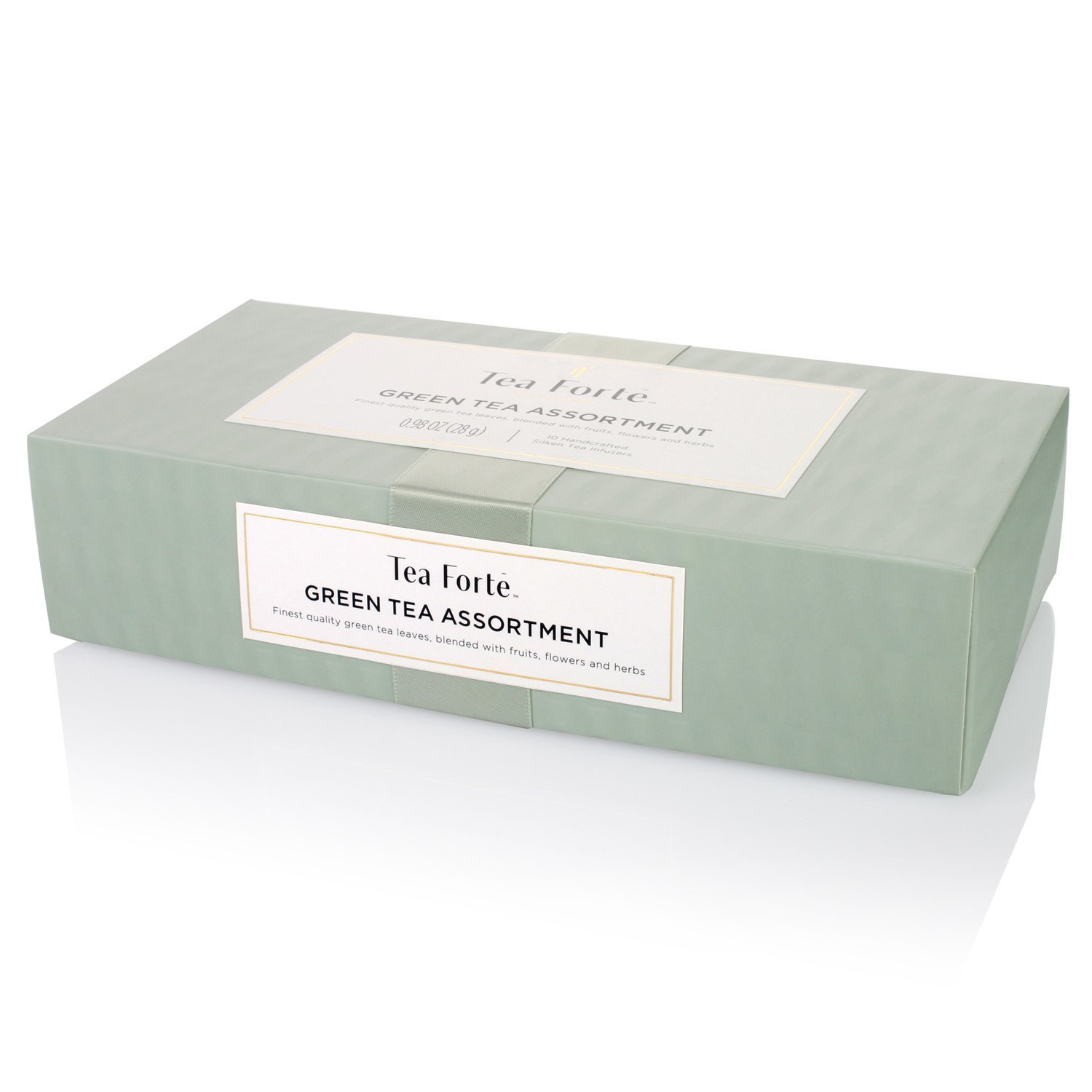 Tea Forté Petite Presentation Box Sampler with 10 Handcrafted Pyramid