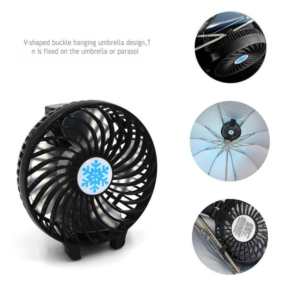 Rechargeable Fans Portable & Foldable Handheld Mini Fan Battery