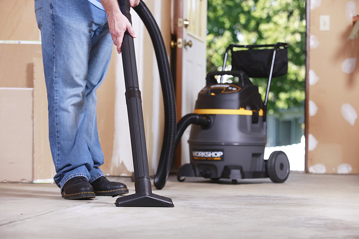 Wet Dry Vac WS1400CA High Power Wet Dry Vacuum Cleaner, 14