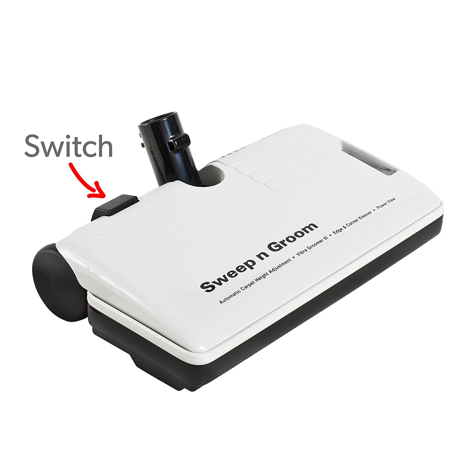 30' Hose Kit with Beam Central Vacuum Electric Powerhead Sweep N Groom