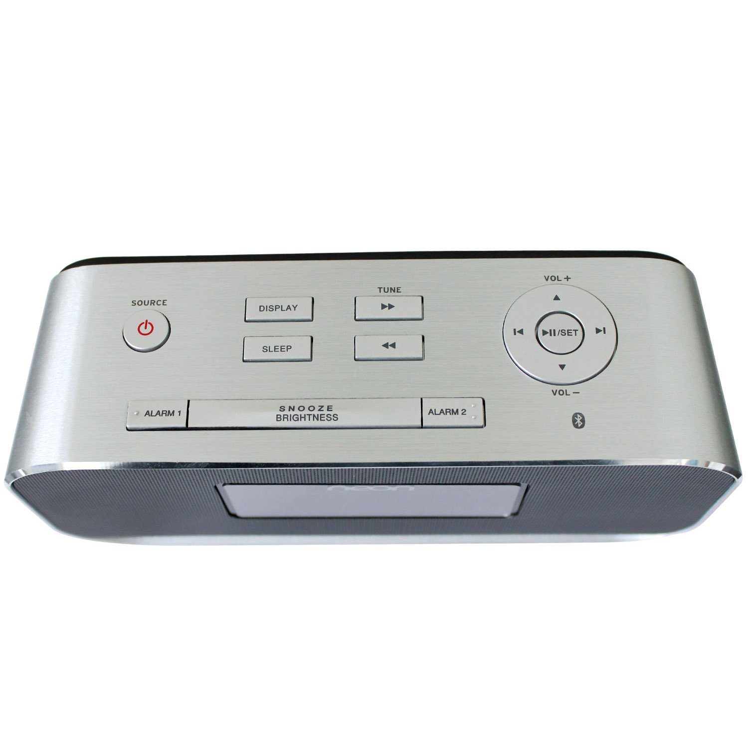 Neon electronic MS115BT37 Clock radio with perfect sound, Bluetooth