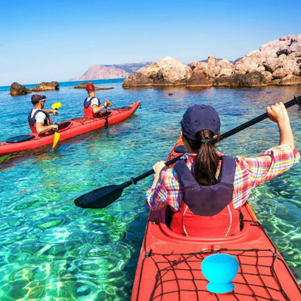 EASYOWN Wireless Bluetooth Shower Speaker／Mini Phone holder mount Hands