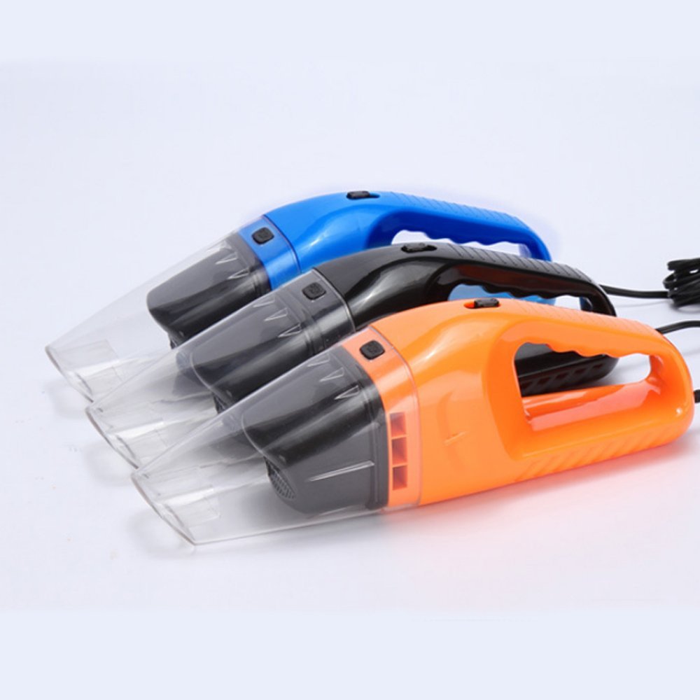 120W Portable Orange Dust buster Auto Handheld Cleaner Wet & Dry Car