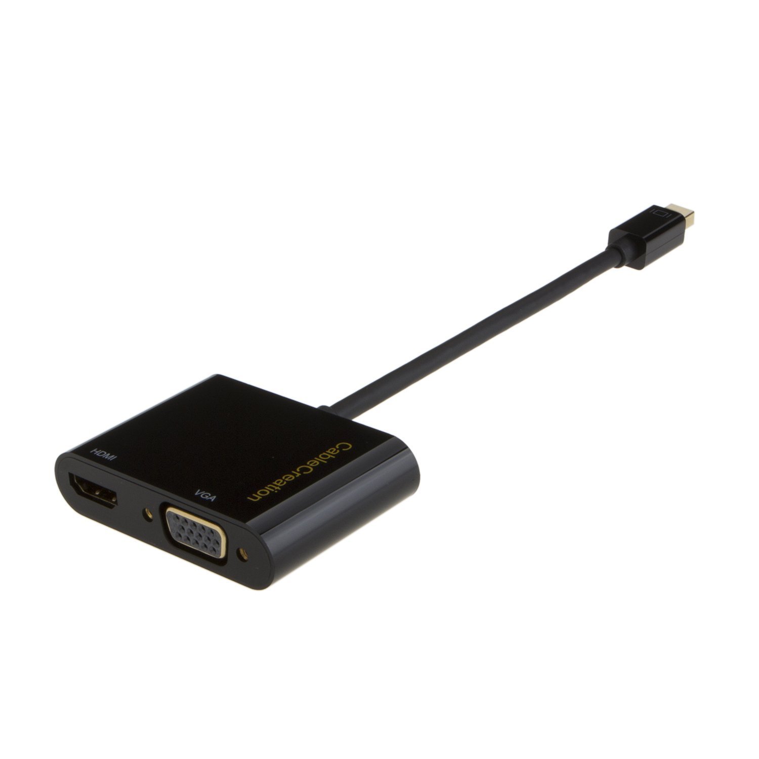 Mini DP to HDMI VGA Adapter, 2in1 (TwoInOne) Mini DisplayPort