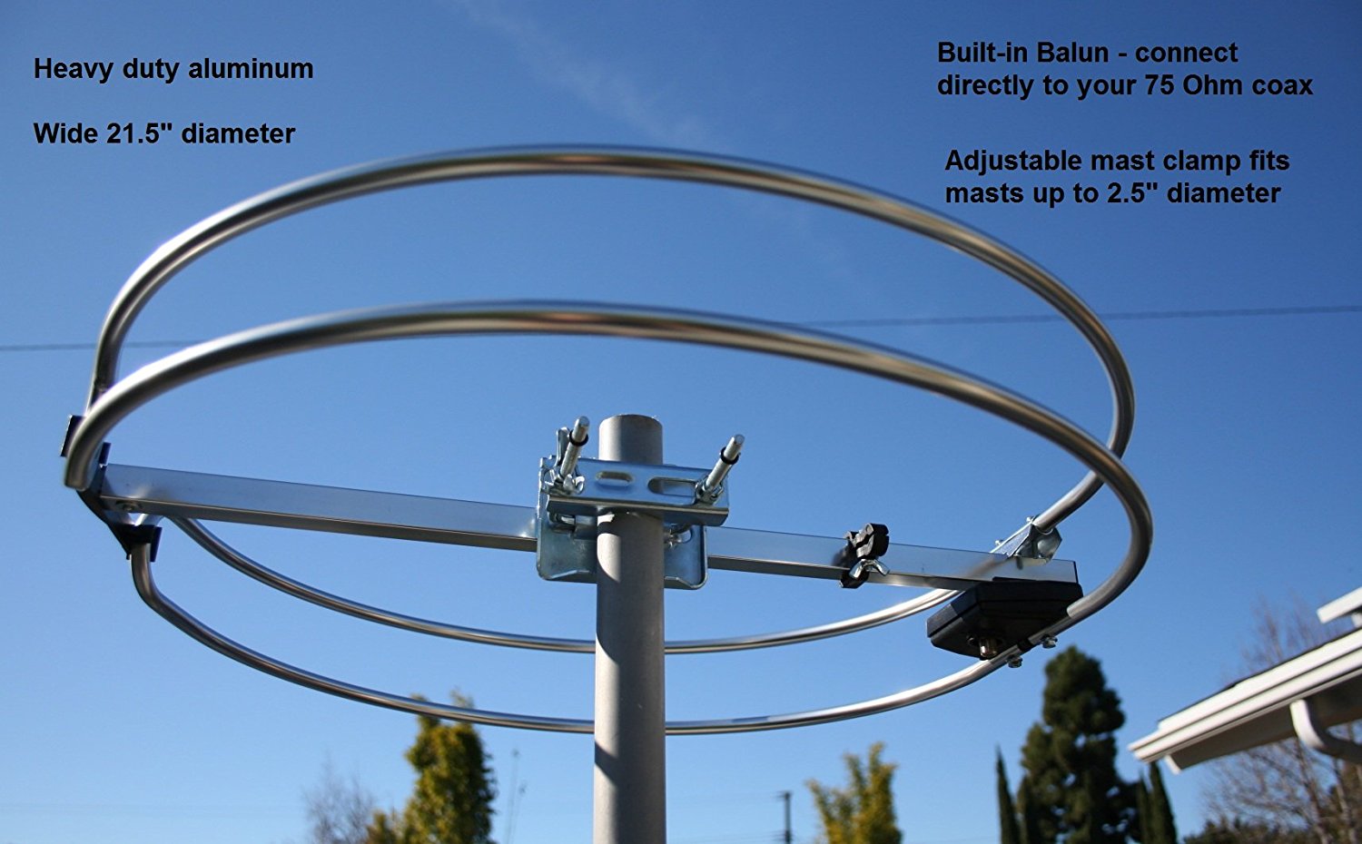 FM Loop Antenna High Quality Outdoor and RV FM Antenna N4 free image