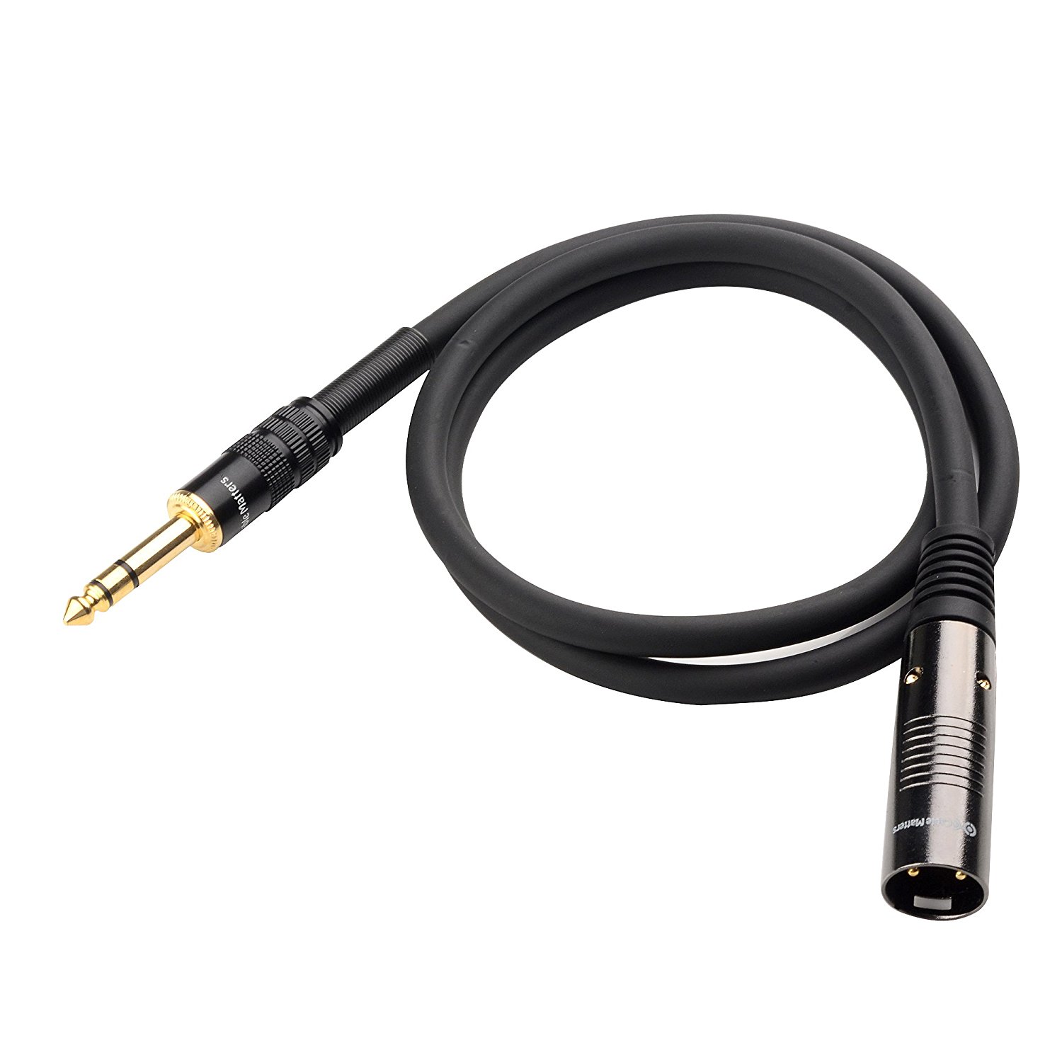 Cable Matters XLR to TRS 6.35mm (1/4 Inch) Cable 10 Feet N4 free image
