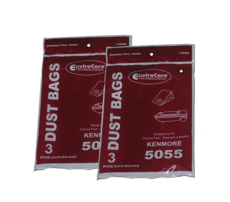 Kenmore 5055 50558 Type C Sears Canister Tank Vacuum Bags 609226