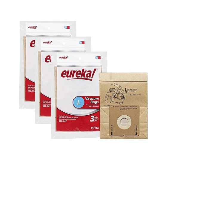 Genuine Eureka Premium Style L Vacuum Bag 61715A 3 bags free image