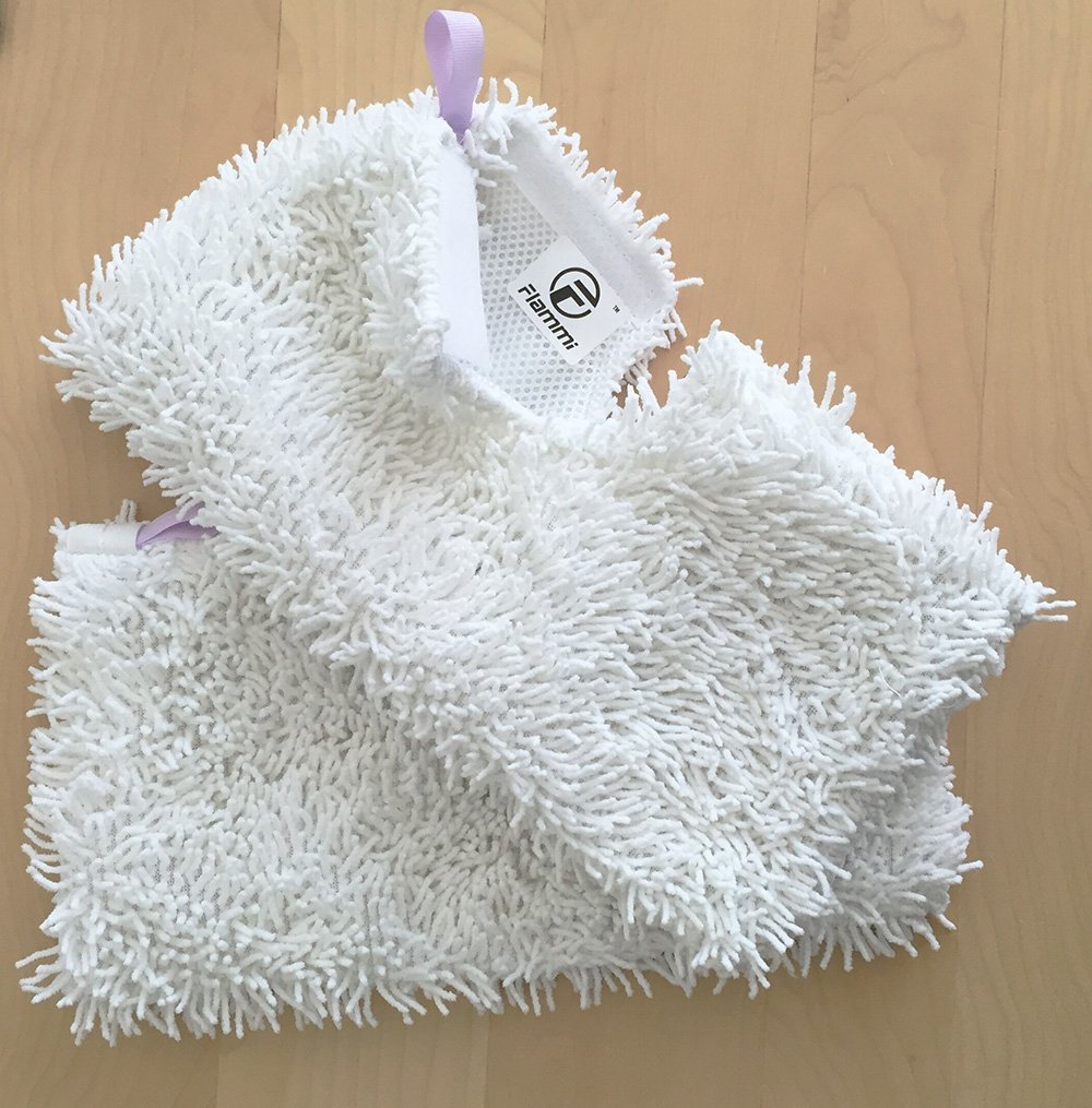 Flammi 2pcs Replacement Mop Pads for Shark Steam Pocket Mops S3500